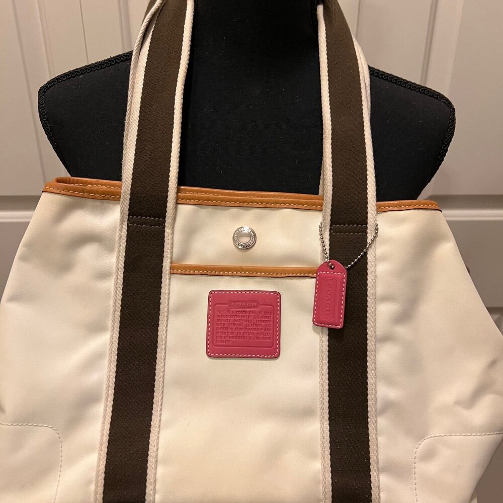 Authentic Coach Multi Color Handbag - image 1